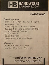 Load image into Gallery viewer, Hardwood Bargains Andora white oak Riviera Collection